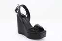 Sandalen met hak - Zwart