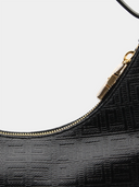 Moon Cut-Out Small Hobo - Zwart