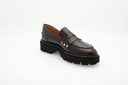 Mocassins van lakleer - Donkerbruin