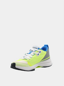 Runner Sneaker - Optisch wit/ Groen