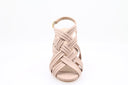 Karen Heeled Sandal - Pale Pink