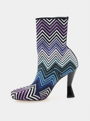 Gea Boot Chevron Wave - Blauw en Paars