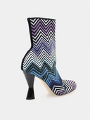Gea Boot Chevron Wave - Blauw en Paars