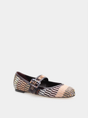 Jean 05 Ballerina Lurex Pixel - Brown