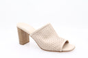 Nappa Kiss Mule - Pale Pink