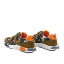 Jongens sneakers van suède - Camouflageprint
