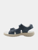 Open kindersandalen met bandjes en blauwe ster - Blauw