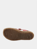 Leather Sandals - Red
