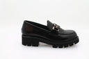 Lakleren mocassins - Zwart