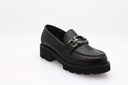 Lakleren mocassins - Zwart