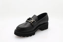Lakleren mocassins - Zwart