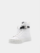 Sneaker van nylon gabardine - Wit