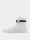 Sneaker van nylon gabardine - Wit
