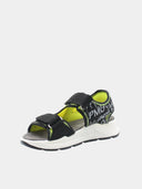 Sandalen voor jongens - Zwart & neongeel