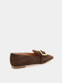 Chesla Suede Loafer - Dark Brown