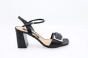 Sandalen met hak - Zwart