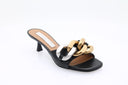 Heeled Sandals - Black