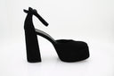 Schoenen met hak (12cm) - Zwart