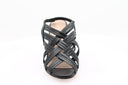 Gianna Heel Sandal - Black