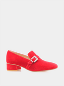 Crystal Geo Buckle - Red