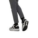 Leather Sneakers - Black