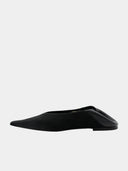 Nour Grosgrain Slippers - Black