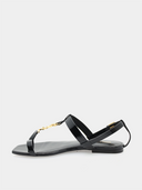 Cassandra 05 Sandal (Patent leather) - Black