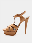 Tribute 105 Vegetable-Tanned Leather - Amber Caramel/Gold