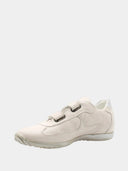 Children's Low-Top Velcro Trainers - Light Beige