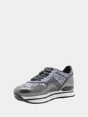 Low-Top Sneakers - Black/Grey